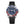 Load image into Gallery viewer, CRAFTER BLUE CURVED END RUBBER STRAP FOR ROLEX GMT MASTER II CERAMIC REF. 116710
