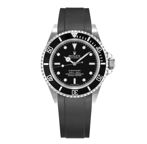 CRAFTER BLUE RX01客制勞力士FKM橡膠錶帶 (ROLEX SUBMARINER REF.14060, 14060M)