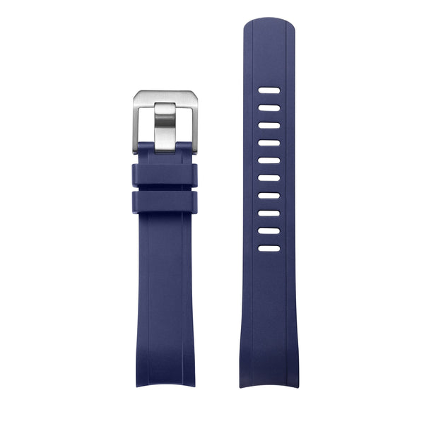 CRAFTER BLUE RX01客制勞力士FKM橡膠錶帶 (ROLEX GMT MASTER II CERAMIC REF.116719 BLRO & 126710 BLRO)